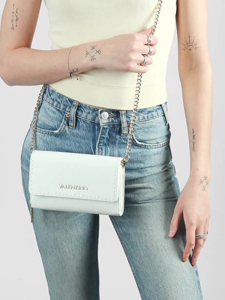 Cross Body Tas Aleksandra Valentino Wit aleksandra VPS9W212 ander zicht 1