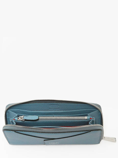 Portefeuille Enveloppe Leder Lancel Blauw enveloppe A13711 ander zicht 1