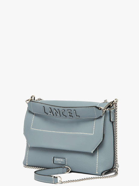 Cross Body Tas Ninon Leder Lancel Blauw ninon A13782 ander zicht 3