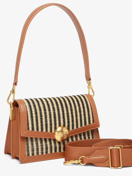Cross Body Tas Summer Lacoste Bruin summer NF5245PB ander zicht 2