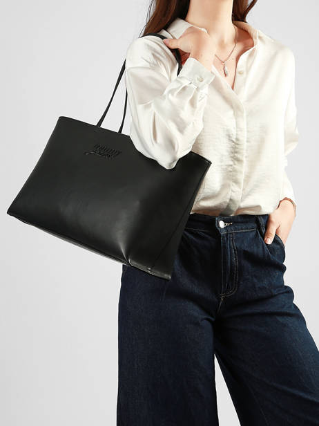 Schoudertas Tjw Must Tommy hilfiger Zwart tjw must AW18772 ander zicht 1