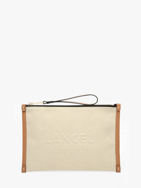 Etui Jour Canvas En Leder Lancel Beige jour A14029