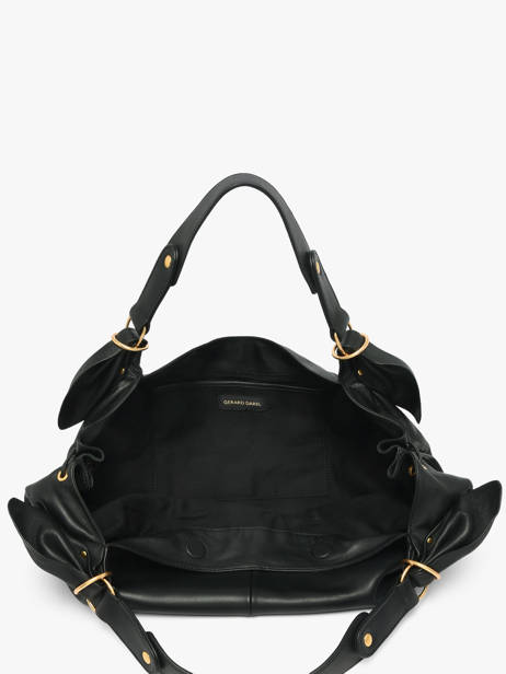 Schoudertas Studio Leder Gerard darel Zwart studio Y457 ander zicht 4