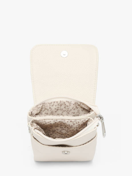 Cross Body Tas Grained Miniprix Beige grained F3609 ander zicht 2