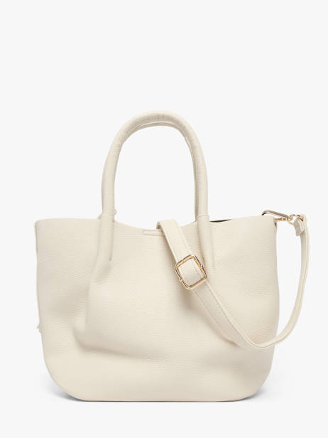 Handtas Grained Miniprix Beige grained F9947 ander zicht 3