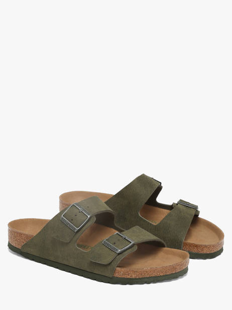 Slippers Birkenstock Groen men 1024550 ander zicht 2