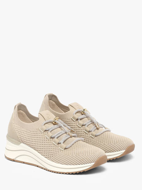 Sneakers Met Platformzool Remonte Beige women 60 ander zicht 2
