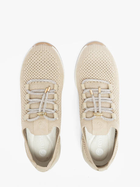 Sneakers Met Platformzool Remonte Beige women 60 ander zicht 4