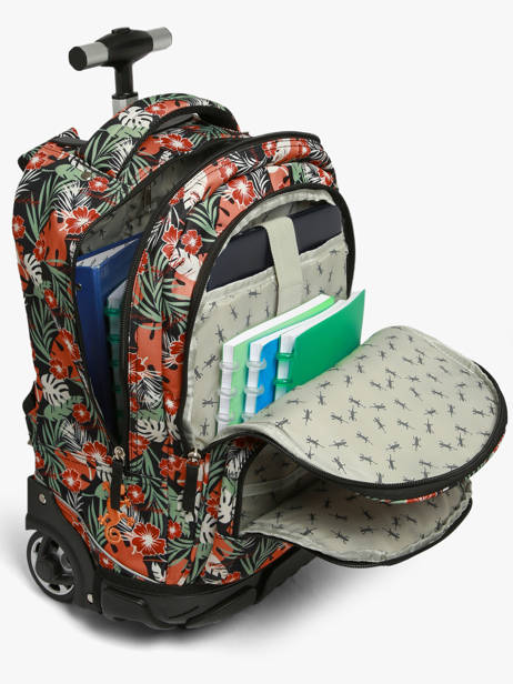 Rugzak Op Wieltjes 2 Compartimenten Futur Cameleon Veelkleurig futur SR45 ander zicht 4