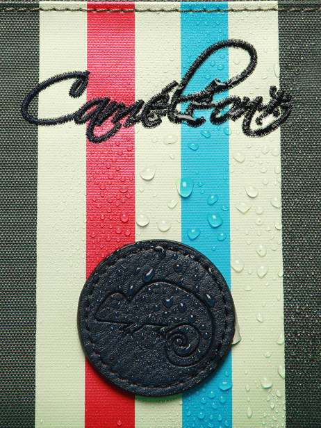 Boekentas Op Wieltjes 3 Compartimenten Vintage Urban Cameleon Groen vintage urban CR41 ander zicht 9
