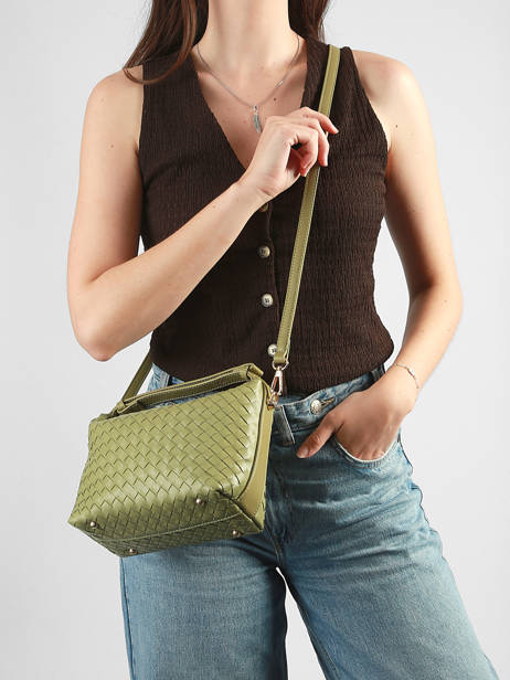 Cross Body Tas Venise Miniprix Groen venise DG5811 ander zicht 1