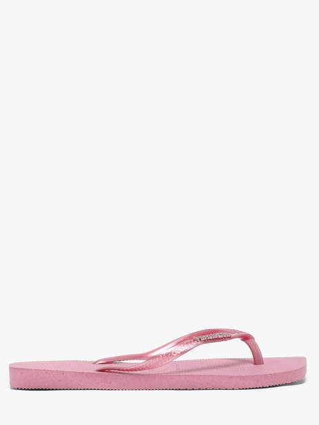 Teenslippers Sl Sq Lg Met Havaianas Roze women 4148257F ander zicht 1