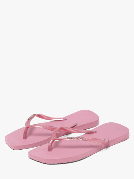 Teenslippers Sl Sq Lg Met Havaianas Roze women 4148257F ander zicht 2