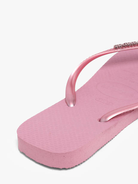 Teenslippers Sl Sq Lg Met Havaianas Roze women 4148257F ander zicht 3