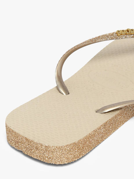 Teenslippers Havaianas Beige women 4150248F ander zicht 3