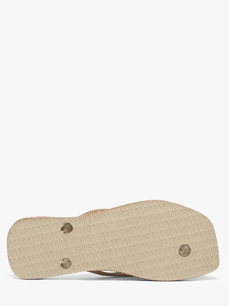 Teenslippers Havaianas Beige women 4150248F ander zicht 4