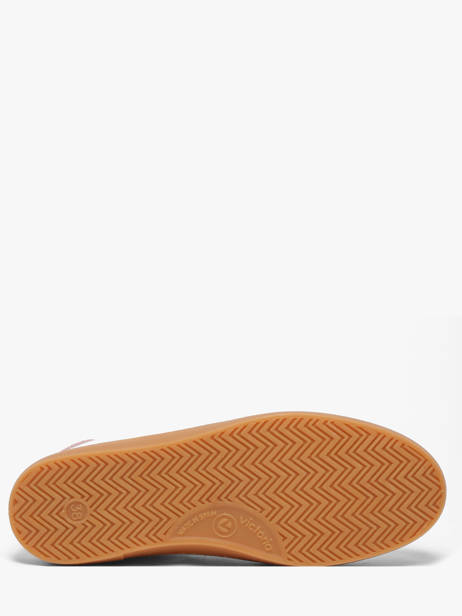 Sneakers Uit Leder Victoria Wit women 1126206 ander zicht 4