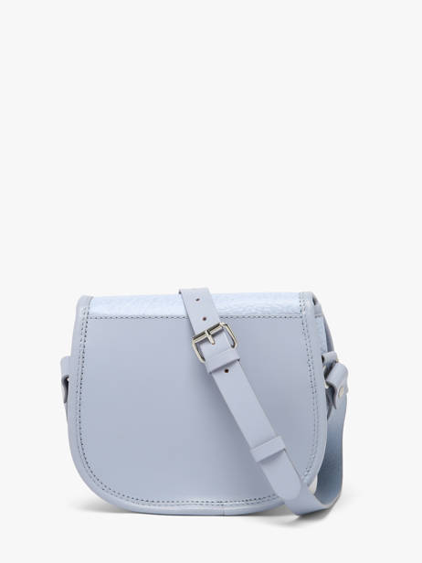 Cross Body Tas Le Bohémien Lavande Leder Paul marius Blauw lavande BOHEMLAV ander zicht 5