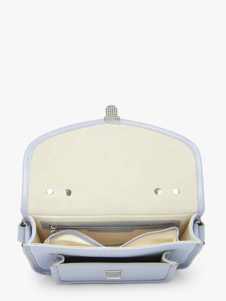 Cross Body Tas Melle George Lavande Leder Paul marius Blauw lavande GEORGLAV ander zicht 3