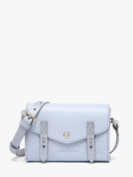 Cross Body Tas Le Mini Indispensable Lavande Leder Paul marius Blauw lavande MINILAV