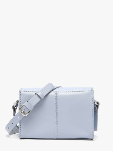 Cross Body Tas Le Mini Indispensable Lavande Leder Paul marius Blauw lavande MINILAV ander zicht 4