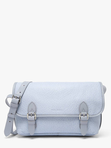 Cross Body Tas Loulou Lavande Leder Paul marius Blauw lavande LOULOLAV