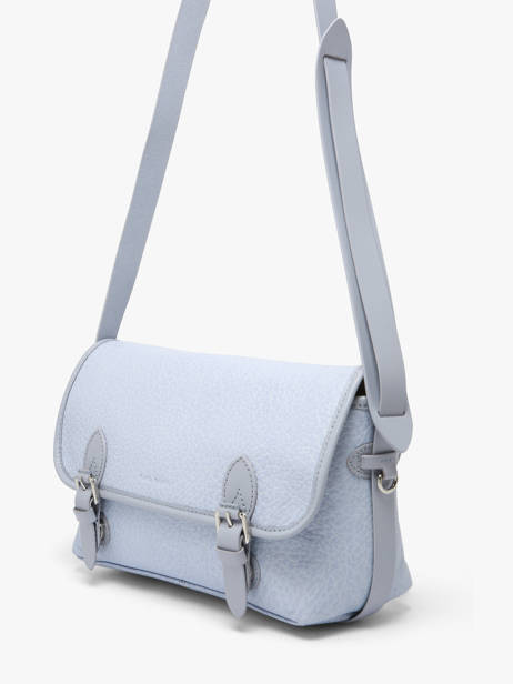 Cross Body Tas Loulou Lavande Leder Paul marius Blauw lavande LOULOLAV ander zicht 2