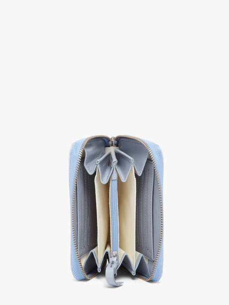 Portefeuille Alice Lavande Leder Paul marius Blauw lavande ALICELAV ander zicht 1