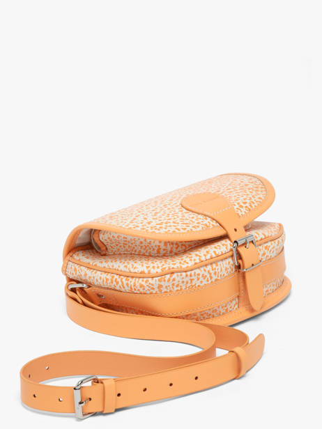Cross Body Tas Le Bohémien Orangeade Leder Paul marius Oranje orangeade BOHEMORA ander zicht 2