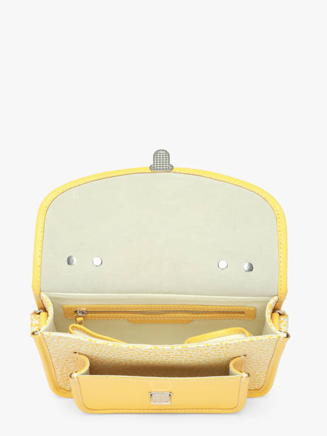 Cross Body Tas Melle George Citronade Leder Paul marius Geel citronade GEORGCIT ander zicht 3