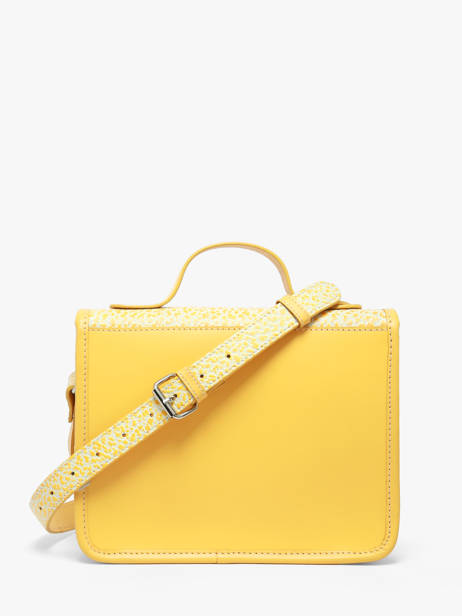 Cross Body Tas Melle George Citronade Leder Paul marius Geel citronade GEORGCIT ander zicht 4