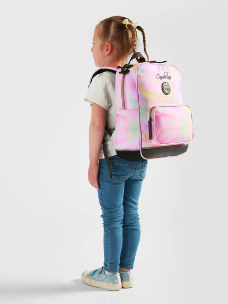 Rugzak 1 Compartiment Vintage Fantasy Cameleon Roze vintage fantasy SD33 ander zicht 1