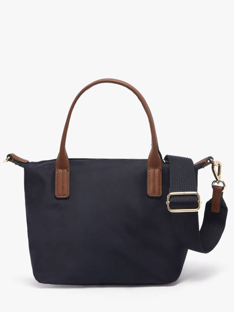 Cross Body Tas Popette Nylon Tommy hilfiger Blauw popette AW17707 ander zicht 4
