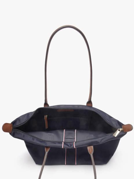 Schoudertas Popette Nylon Tommy hilfiger Blauw popette AW17706 ander zicht 3