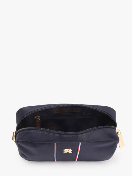 Cross Body Tas Popette Nylon Tommy hilfiger Blauw popette AW17710 ander zicht 3