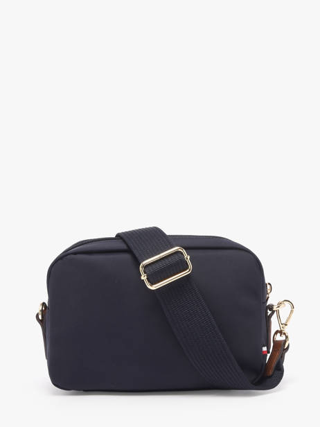 Cross Body Tas Popette Nylon Tommy hilfiger Blauw popette AW17710 ander zicht 4
