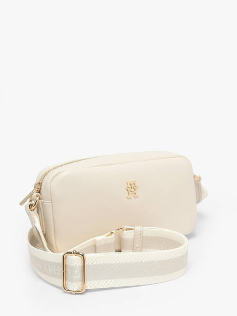Cross Body Tas Th Essential Polyurethaan Tommy hilfiger Wit th essential AW18370 ander zicht 2