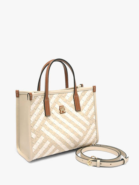 Handtas Th City Tommy hilfiger Beige th city AW18393 ander zicht 2