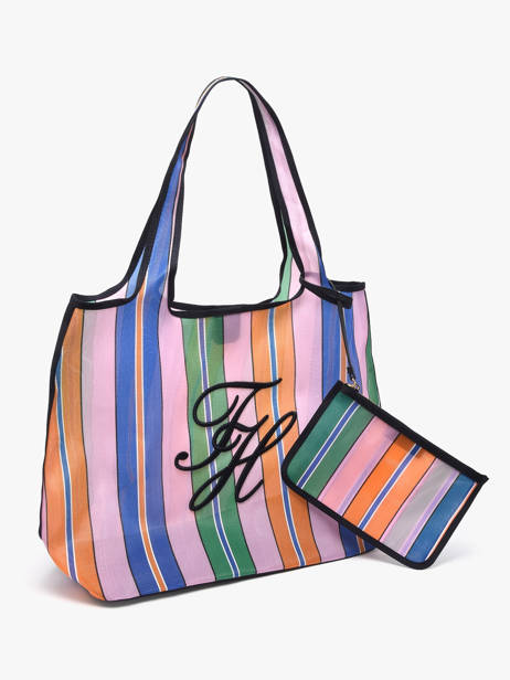 Schoudertas Th Summer Polyurethaan Tommy hilfiger Veelkleurig th summer AW18397 ander zicht 2