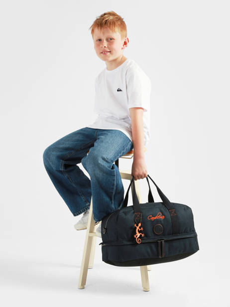 Sporttas Vintage Urban Cameleon Blauw vintage urban SH42 ander zicht 2