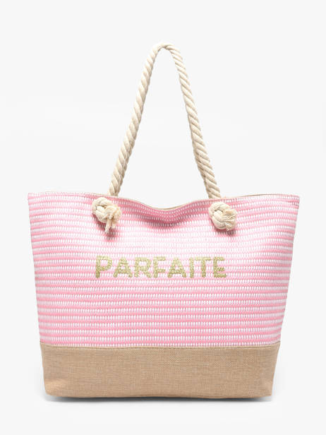 Schoudertas Plage Gerard pasquier Roze plage P26095