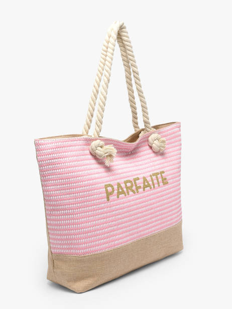 Schoudertas Plage Gerard pasquier Roze plage P26095 ander zicht 2