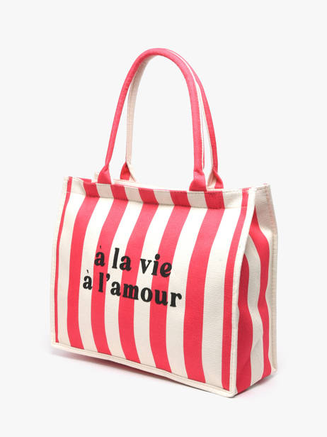 Schoudertas Plage Gerard pasquier Roze plage P26061 ander zicht 2