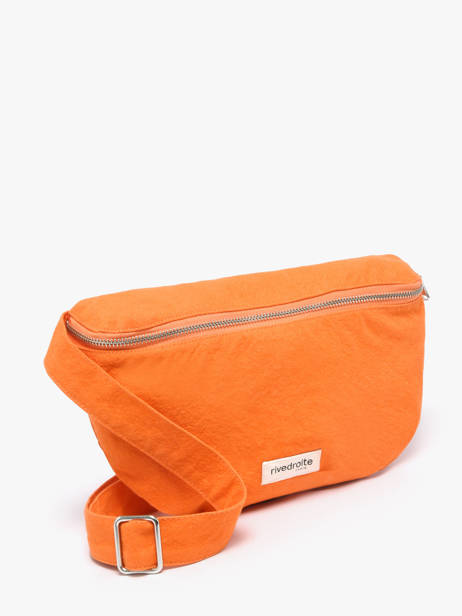 Belt Bag Custine Gerecycleerd Katoen Rivedroite Oranje timeless CUSTITIM ander zicht 2