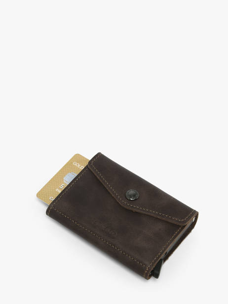Kaarthouder Vintage Envelope Leder Secrid Bruin vintage EV ander zicht 2
