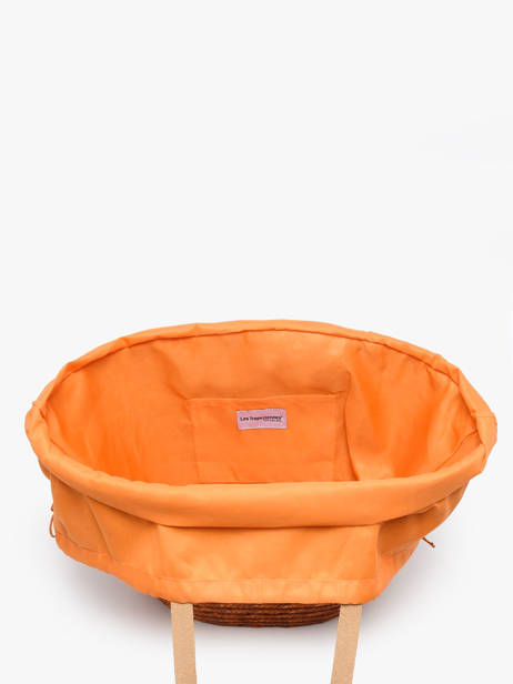 Schoudertas Milos Stro Les tropeziennes Oranje milos TZ01 ander zicht 3