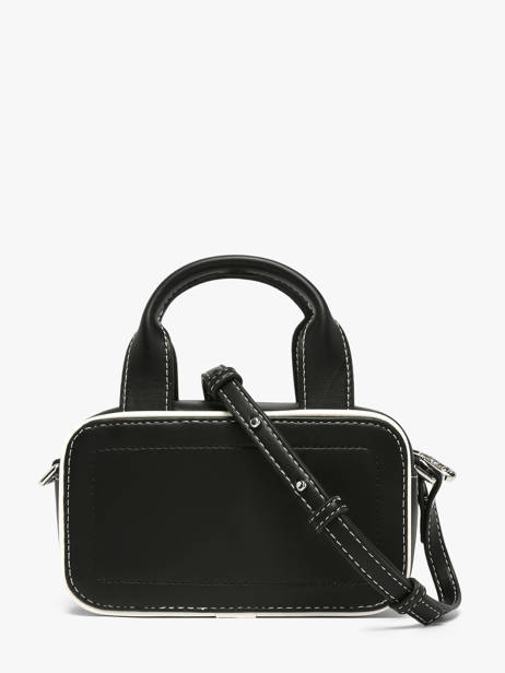 Cross Body Tas Contrast Calvin klein jeans Zwart contrast 4F1257G ander zicht 4