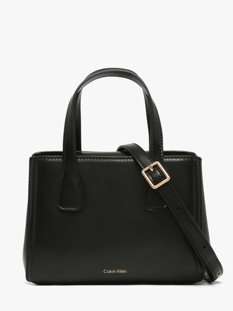 Handtas Ck Mini Calvin klein jeans Zwart ck mini 4F3520G ander zicht 4
