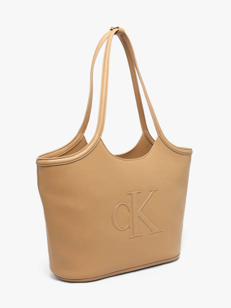 Schoudertas Bold Calvin klein jeans Beige bold 4F3562G ander zicht 2