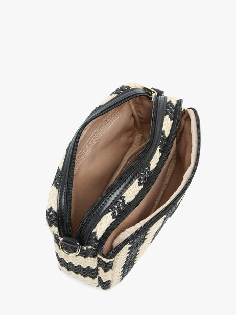 Cross Body Tas Mini Osier Italie Lancaster Zwart mini osier italie 71 ander zicht 3